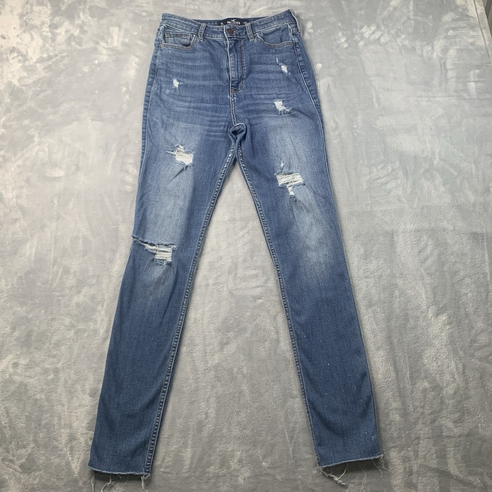 Hollister Jeans Size 5 Long 27x28 Ultra‎ High Rise Classic Stretch